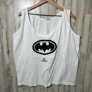 Vintage 60s Batman Warner Bros Tank‎ Top Womens Size XL